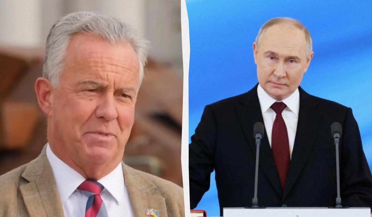 Шон Белл считает, что Путин пошел бы быстро на переговоры, если бы Украина начала оттеснять РФ с части своих территорий / коллаж УНИАН, скриншот, фото GettyImages Шон Белл считает, что Путин пошел бы быстро на переговоры, если бы Украина начала оттеснять РФ с части своих территорий / коллаж УНИАН, скриншот, фото GettyImages