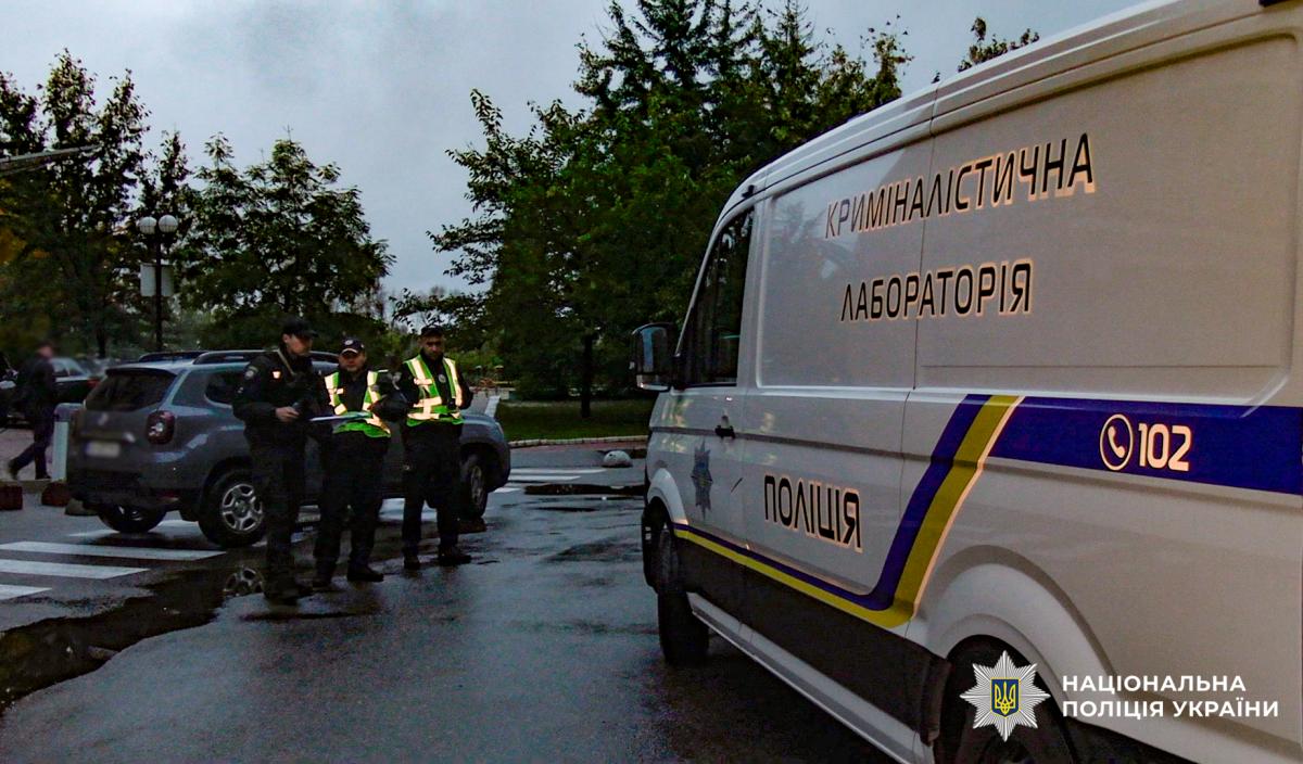 На місці працювали слідчі / facebook.com/UA.KyivPolice На місці працювали слідчі / facebook.com/UA.KyivPolice