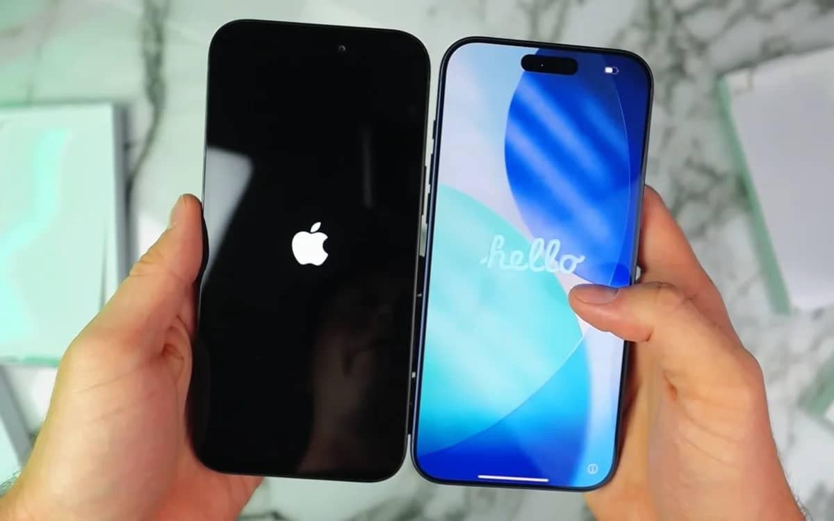 Підроблений iPhone 17 Pro Max за 120 доларів порівняли з оригіналом за $1200 / Скриншот з відео Підроблений iPhone 17 Pro Max за 120 доларів порівняли з оригіналом за $1200 / Скриншот з відео