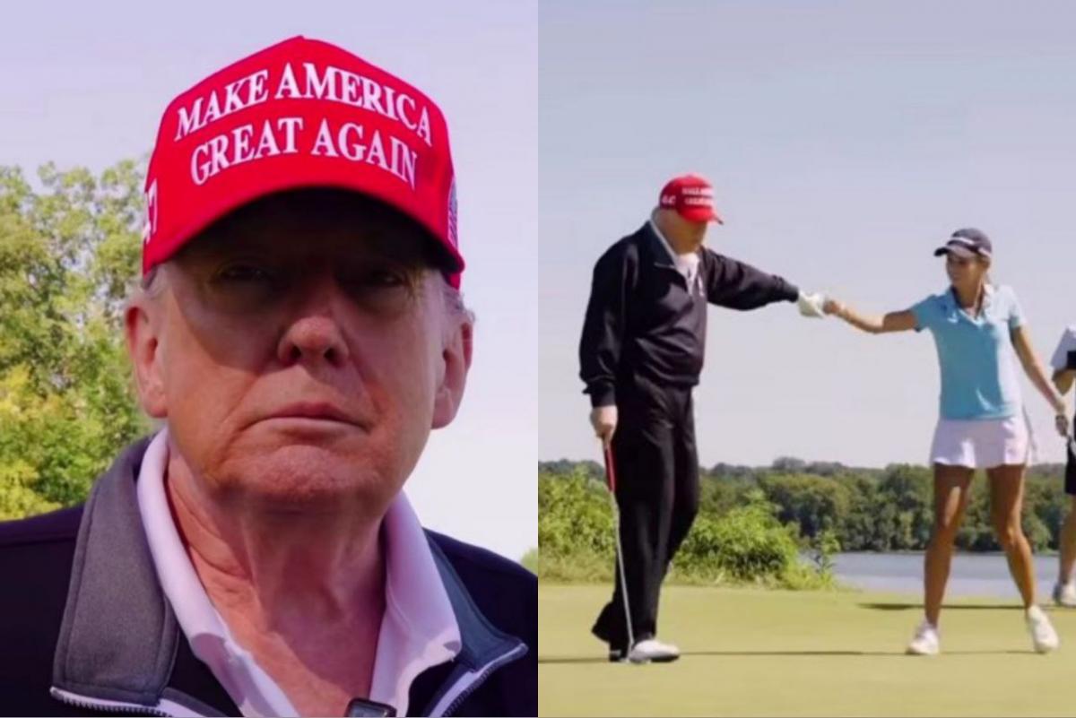 Trump si diverte a golf con la nipote ascoltando musica russa: un gesto di apertura culturale o semplice svago?