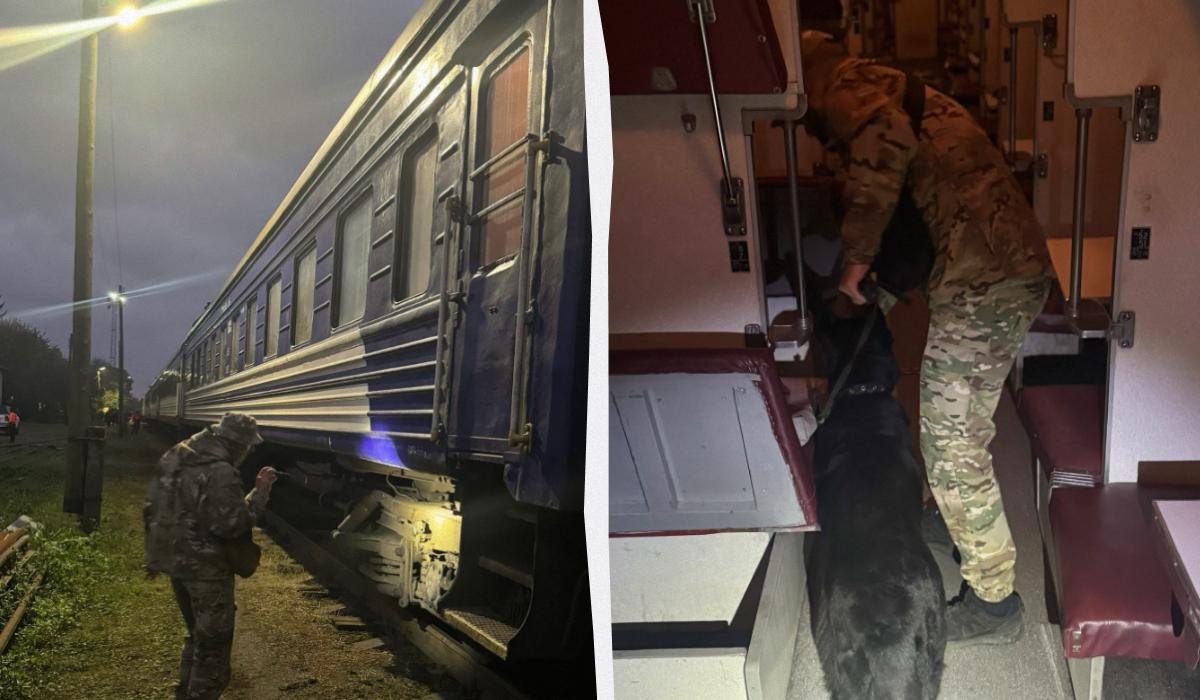 Пассажиров экстренно высадили из вагонов: полиция искала взрывчатку в поездах по Украине