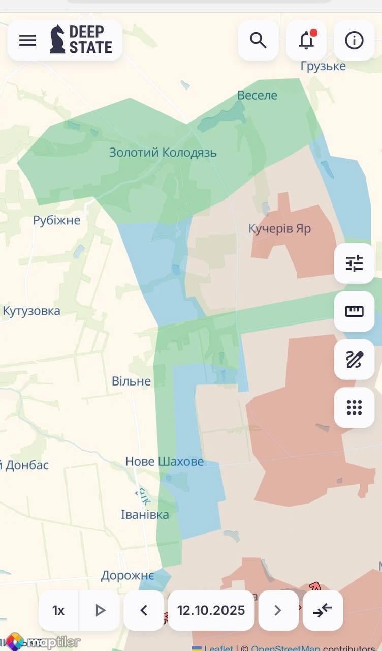 Ситуация в Донецкой области / Фото: DeepState Ситуация в Донецкой области / Фото: DeepState