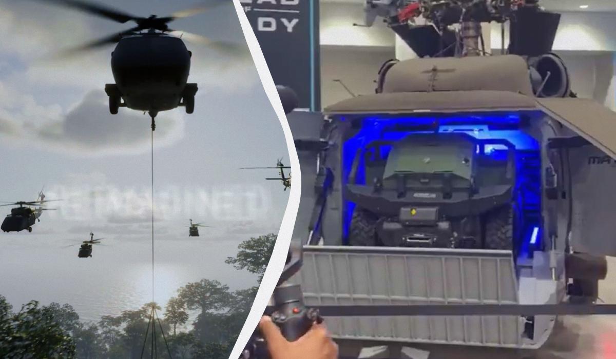 В США создали беспилотный вертолет, который может высаживать наземные комплексы