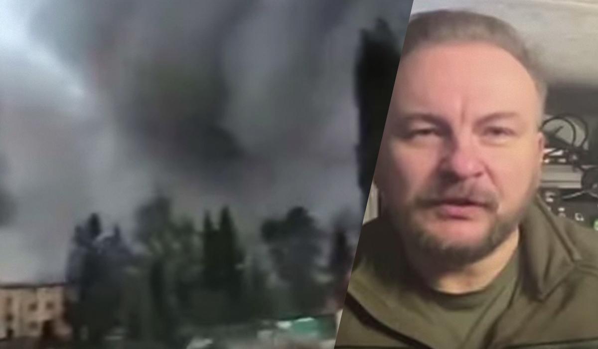 L'attacco mattutino dei russi al poligono: difficoltà di individuazione del nemico a causa dell'assenza di droni da ricognizione