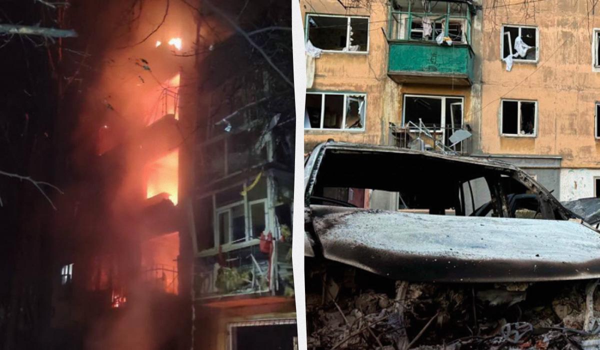 Attacco russo alla regione di Dnepropetrovsk: incendi in palazzi residenziali e 10 feriti