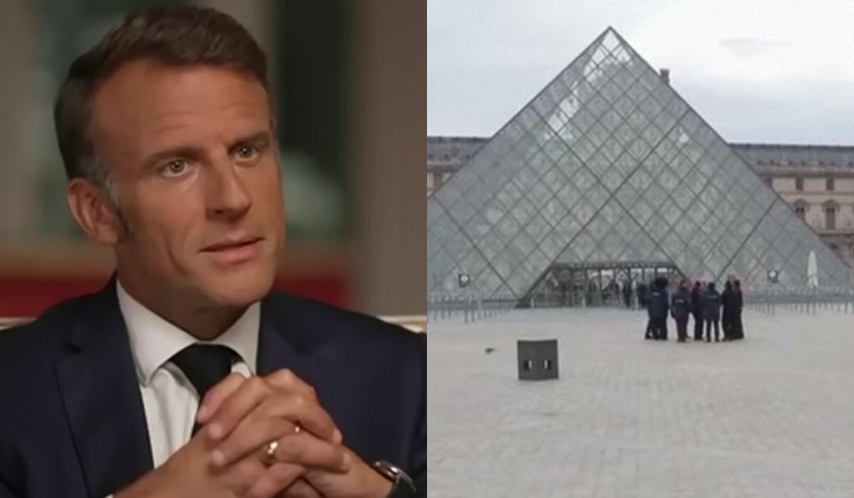 "Нападение на историческое наследие": Макрон прокомментировал ограбление Лувра