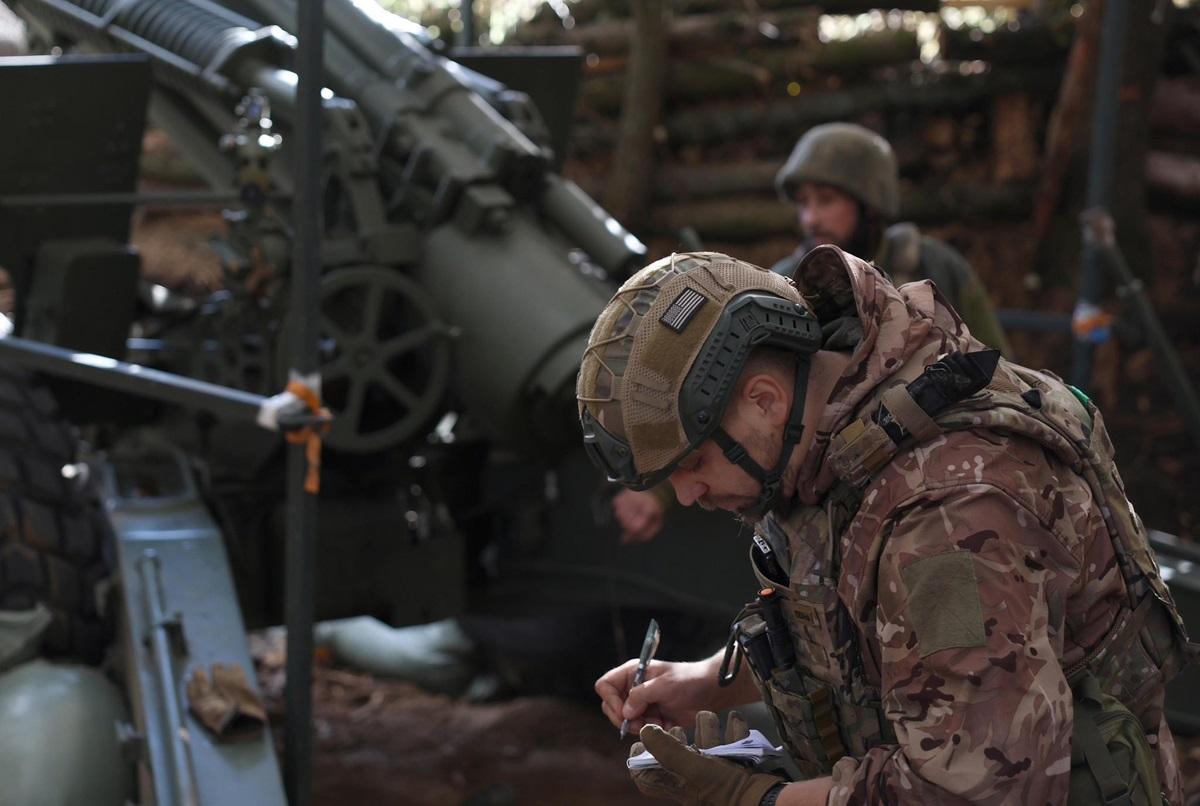 M114A1 помітили у бійців 152-ї окремої єгерської бригади Сухопутних військ ЗСУ / фото - facebook.com/152brigade M114A1 помітили у бійців 152-ї окремої єгерської бригади Сухопутних військ ЗСУ / фото - facebook.com/152brigade