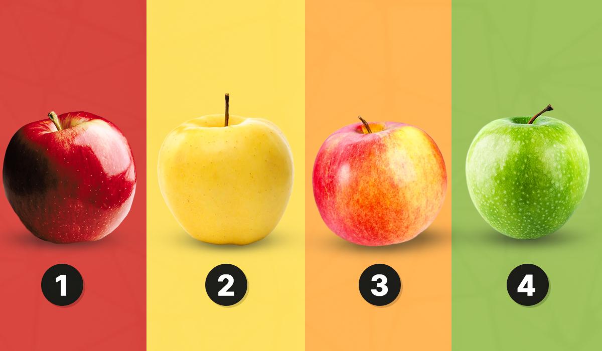 Какое яблоко вы бы купили и съели: удивительно точный тест на уровень интеллекта