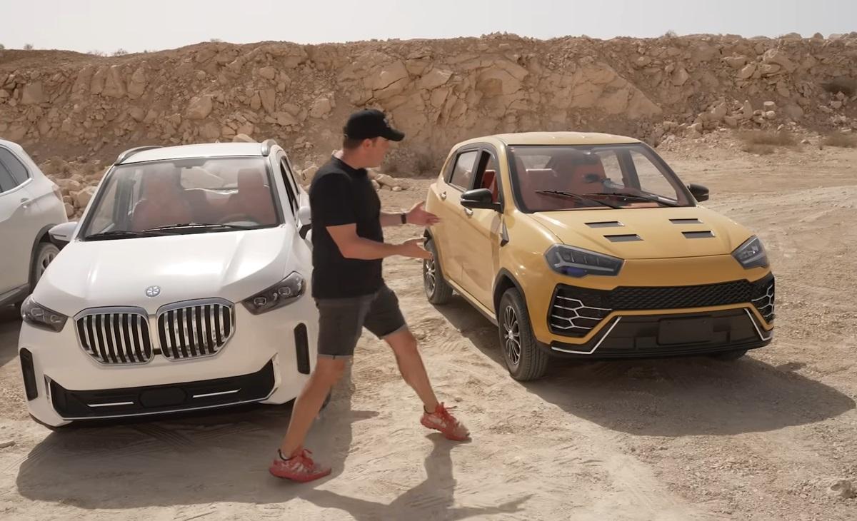 Копію BMW X5 порівняли з підробленим Lamborghini Urus / фото - скріншот Копію BMW X5 порівняли з підробленим Lamborghini Urus / фото - скріншот
