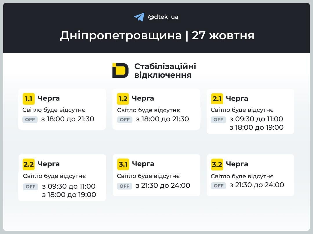 В Україні оновили графіки відключень світла: хто найдовше сидітиме у темряві В Україні оновили графіки відключень світла: хто найдовше сидітиме у темряві