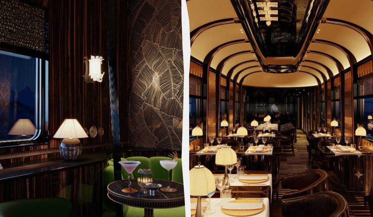 Всередині оновленого "Східного експреса" / колаж УНІАН, фото orient-express.com