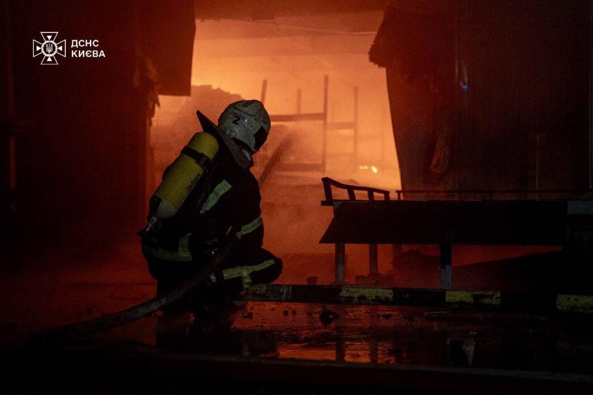 Фото Удар по Киеву 25 октября 2025