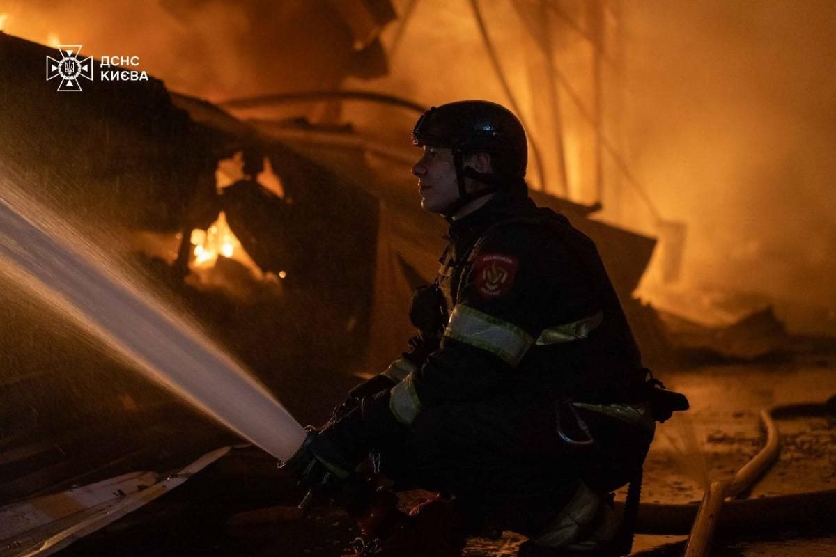 Фото Удар по Киеву 25 октября 2025