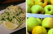 Осенний хит: простой рецепт салата с яблоками от легендарного шефа Флойда Кардоза