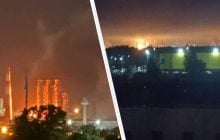 Дрони рознесли один з найбільших нафтопереробний заводів Росії (відео)