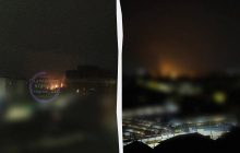 Полум'я видно було в різних районах: у Брянській області РФ після вибухів спалахнула ТЕЦ