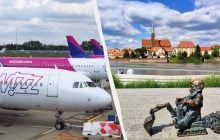 Wizz Air запускає шість нових маршрутів із популярного польського міста