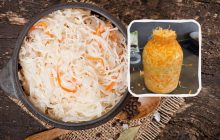 Домашняя квашеная капуста: рецепт на 3 л банку всего за 45 гривень (видео)