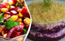 Вкуснее, чем "Шуба" и "Винегрет": шикарные салаты из свеклы на каждый день и на праздник