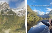 Туристка посетила одно из самых отдалённых мест в мире и поделилась впечатлениями (видео)