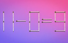 Надо переставить всего 1 спичку, чтобы уравнение стало правильным: простой IQ-тест