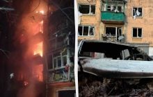РФ вдарила по Дніпропетровщині: палали багатоповерхівки, постраждали 10 людей (фото)