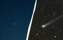 У небі над Україною побачили унікальну комету (фото)