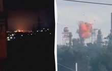 У Росії вночі під ударами дронів були НПЗ і завод, що виробляє вибухівку, - ЗМІ