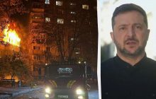 Много попаданий в жилые дома, 6 погибших: Зеленский раскрыл детали атаки РФ