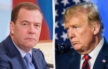 Розлючений санкціями Медведєв оголосив Трампа ворогом Росії