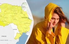 Майже вся Україна "пожовтіла" через негоду: синоптики попереджають про небезпеку (карта)