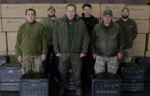 Батальйон "Хорт" отримав від "Української команди" велику партію зарядних станцій, - Палатний