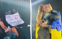 "Такие патриоты нам нужны": Тина Кароль растрогала до слез фаната-иностранца (видео)