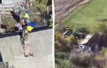 Десантники освободили село в Донецкой области и взяли пленных (видео)