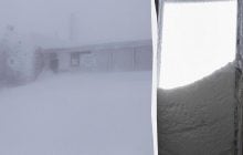 Карпаты завалило снегом: переметы уже 80 сантиметров (фото)