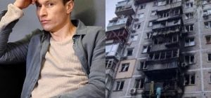 Колега актора Октябрського розповіла, де він живе після влучання у квартиру ворожого дрона
