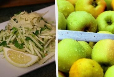 Осенний хит: простой рецепт салата с яблоками от легендарного шефа Флойда Кардоза