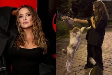 Могилевская неожиданно показалась в центре Киева с козами (видео)