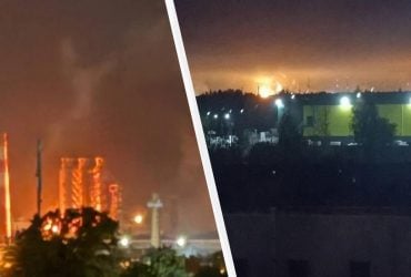 Дрони рознесли один з найбільших нафтопереробний заводів Росії (відео)