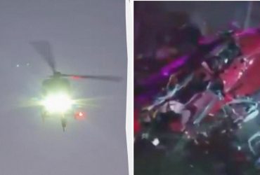 У США розбився медичний гелікоптер: троє людей у критичному стані (відео)