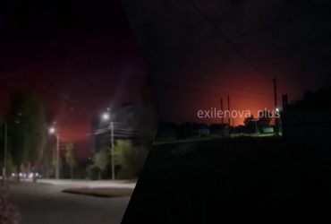 Після атаки дронів загорівся газовий завод Лукойлу у Волгоградській області