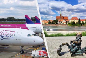 Wizz Air запускает шесть новых маршрутов из популярного польского города