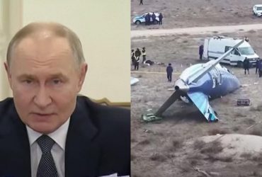 Путін фактично визнав, що Росія збила літак Азербайджану, але й звинуватив Україну