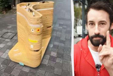 Хлопець проїхався на найменшому безпілотному таксі в Японії: що його здивувало (відео)