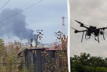 Дрони вразили російський НПЗ за 1400 кілометрів від кордону з Україною, - джерела