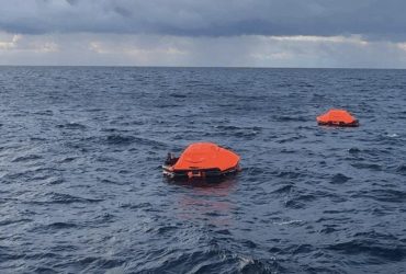 В Черном море затонуло грузовое судно: спасен украинский экипаж