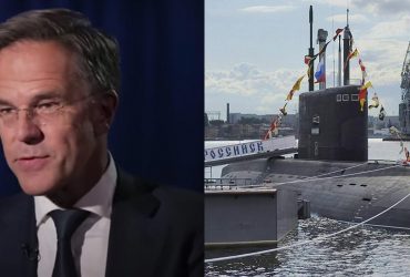 "Полює на механіка": Рютте висміяв підводний човен Росії, який зламався поблизу Франції