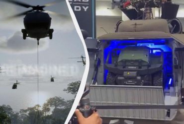 В США создали беспилотный вертолет, который может высаживать наземные комплексы (видео)