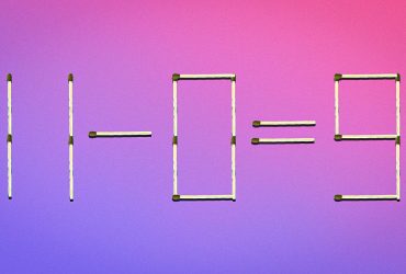 Треба переставити всього 1 сірник, щоб рівняння стало правильним: простий IQ-тест