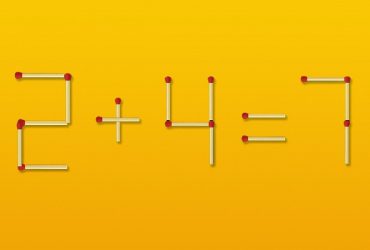 Надо переставить всего 1 спичку, и пример станет правильным: быстрый IQ-тест